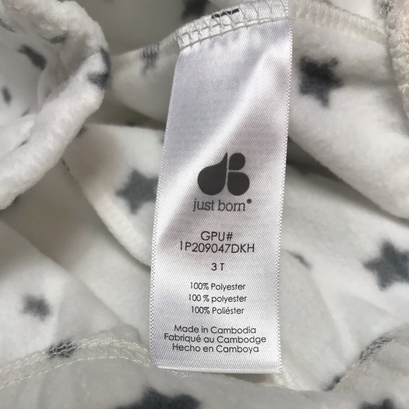 NWT Just Born comfy soft 2 piece pajama set - Picture 16 of 16